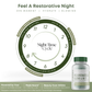 Vitanergy Beauty Sleep & Skin Glow – Sleep & Radiance Support with L-Glutathione, Hyaluronic Acid, L-Theanine & Chamomile – Vegan Capsules – Made in USA – 56 Count