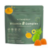 Vitanergy Sugar-Free B Complex Gummies | 7 Essential B Vitamins + Iron | Energy, Immunity & Prenatal Support | Great Taste, No Aftertaste | Made in USA | 60 Count