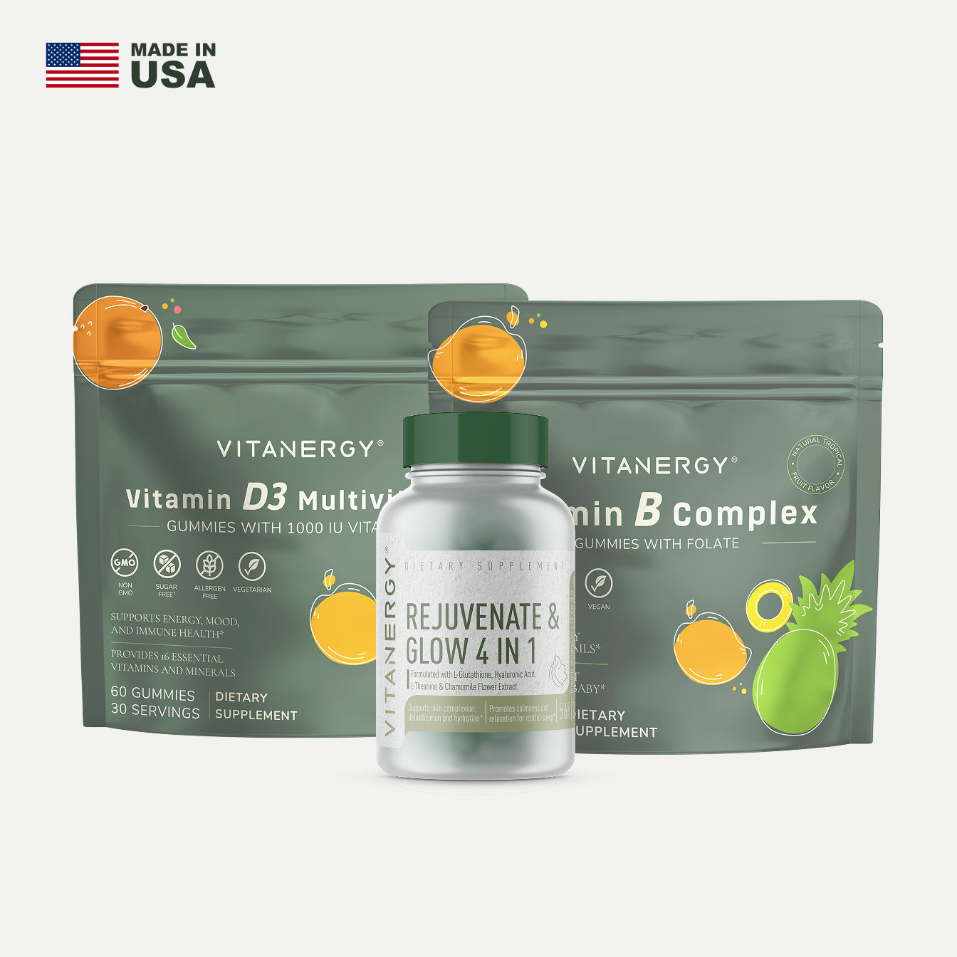 Vitamin Gummy + Capsule